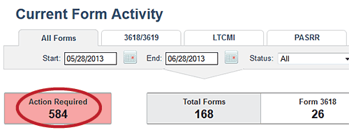 An automated “to do” list for all your forms