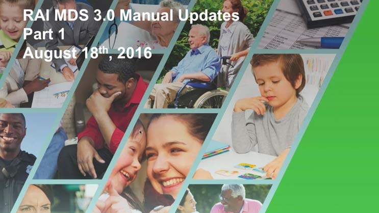 Featured image for “[On-demand webinar] RAI manual updates for MDS 3.0 – 2016”