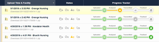 MDS workflow control