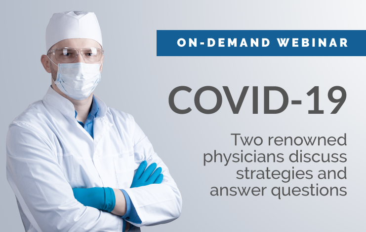 Featured image for “[On-demand webinar] COVID-19: The latest updates from the front lines”