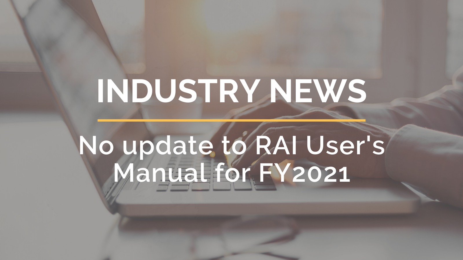 No update to RAI User