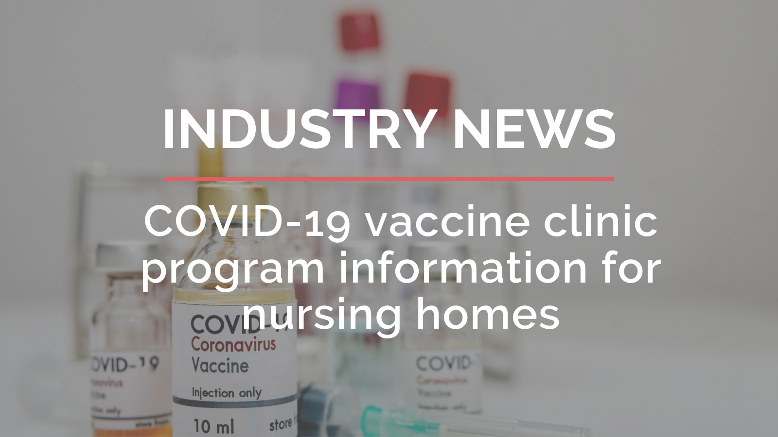 COVID19 vaccine clinic program information for NHs Simple, a