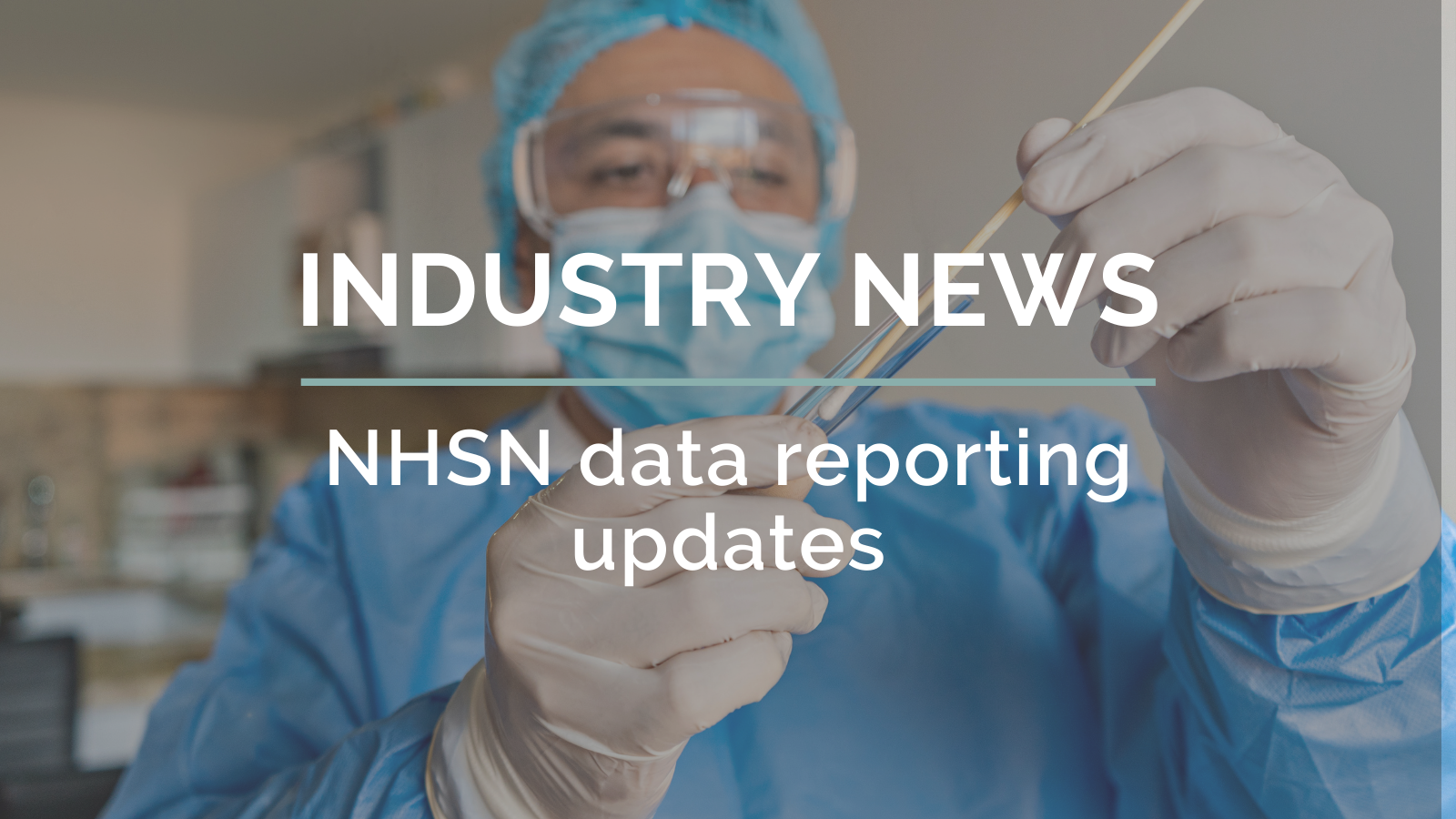 NHSN data reporting updates Simple, a Netsmart solution