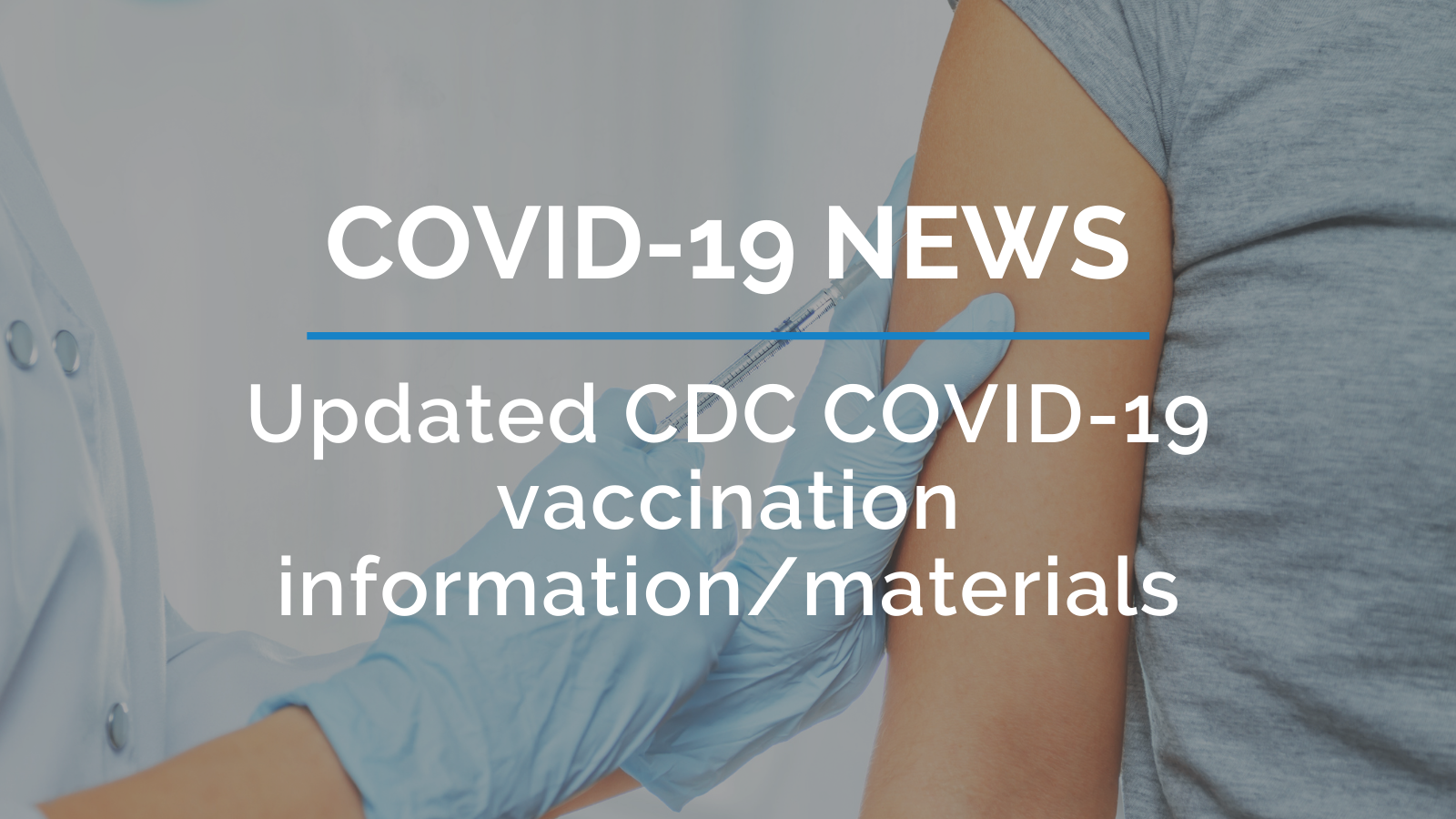 Updated Cdc Covid 19 Vaccination Informationmaterials Simpleltc