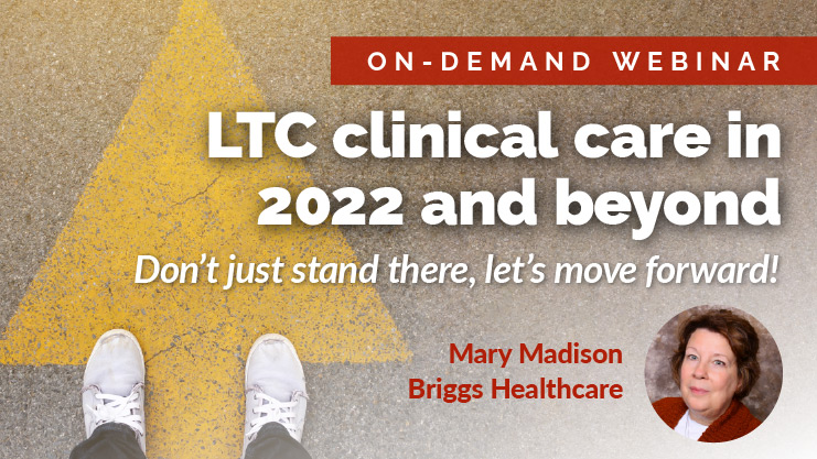 Featured image for “[On-demand webinar] Don’t just stand there! Let’s move forward with LTC clinical care”