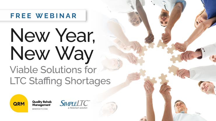 Featured image for “[Webinar, Jan 20] Learn viable solutions for LTC staffing shortages”