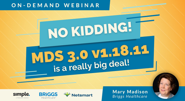 Featured image for “[On-Demand] No Kidding! The MDS 3.0 v1.18.11 is a Really Big Deal!”