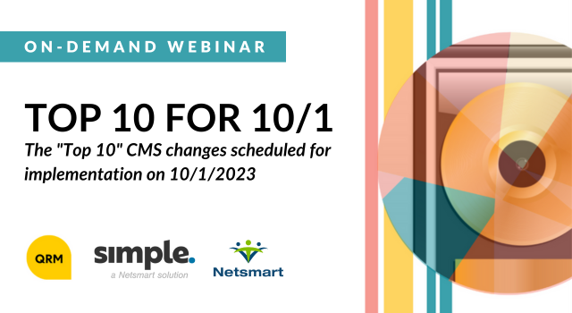Featured image for “[On-demand] Top 10 for 10/1: Top CMS changes in October”