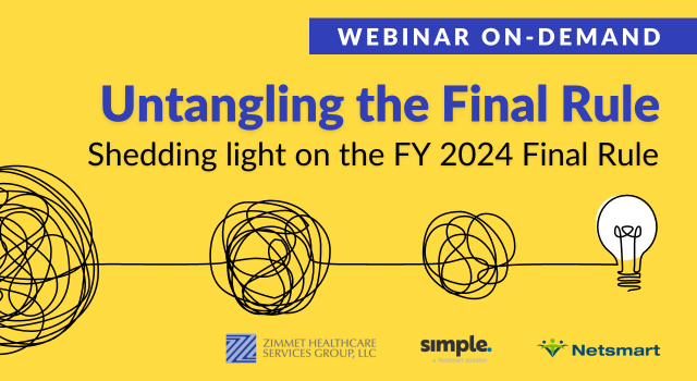 Featured image for “[On-demand] Untangling the Final Rule: Shedding light on the FY 2024 Final Rule”