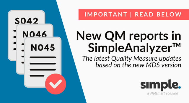 Featured image for “[IMPORTANT] Quality Measure updates in SimpleAnalyzer™”