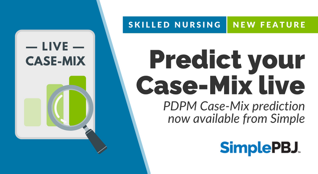 Featured image for “PDPM Case-Mix prediction now available from Simple”