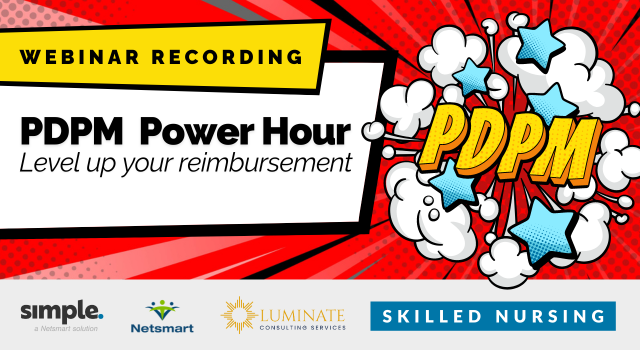Featured image for “[On-demand] PDPM Power Hour: Level up your reimbursement”